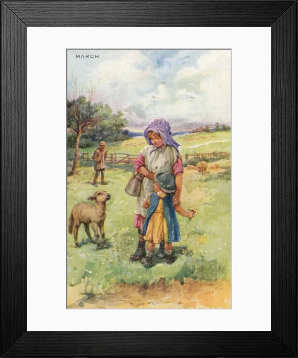 Framed Print : The Circling Year Framed Print : The Circling Year