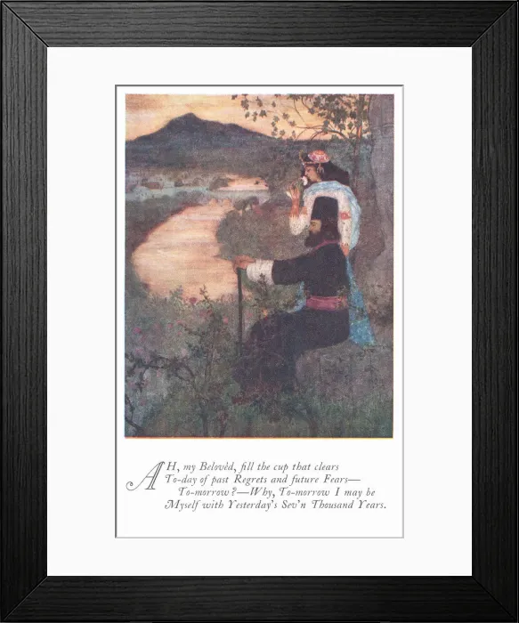 Framed Print : Omar Khayyam Framed Print : Omar Khayyam