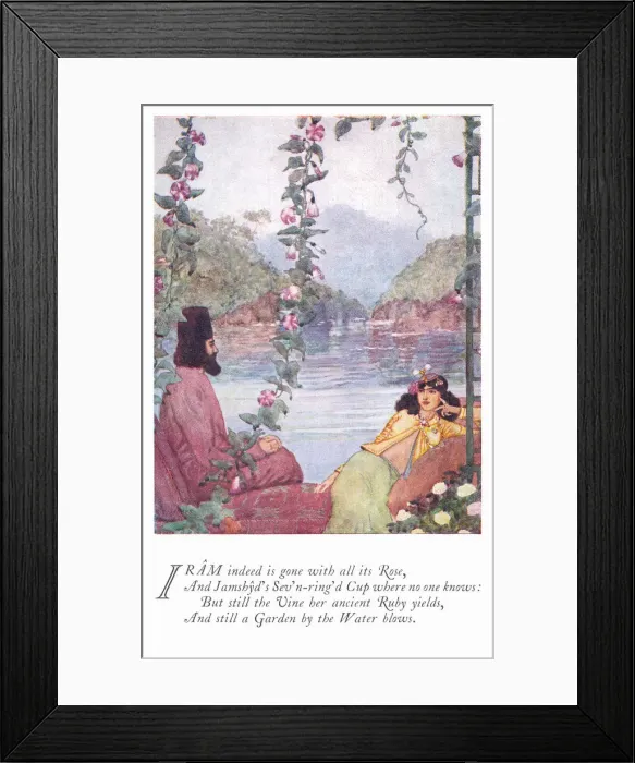 Framed Print : Omar Khayyam Framed Print : Omar Khayyam
