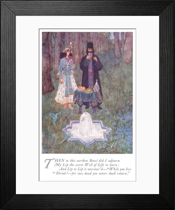 Framed Print : Omar Khayyam Framed Print : Omar Khayyam
