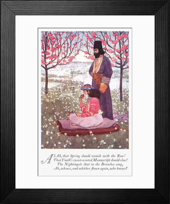 Framed Print : Omar Khayyam Framed Print : Omar Khayyam