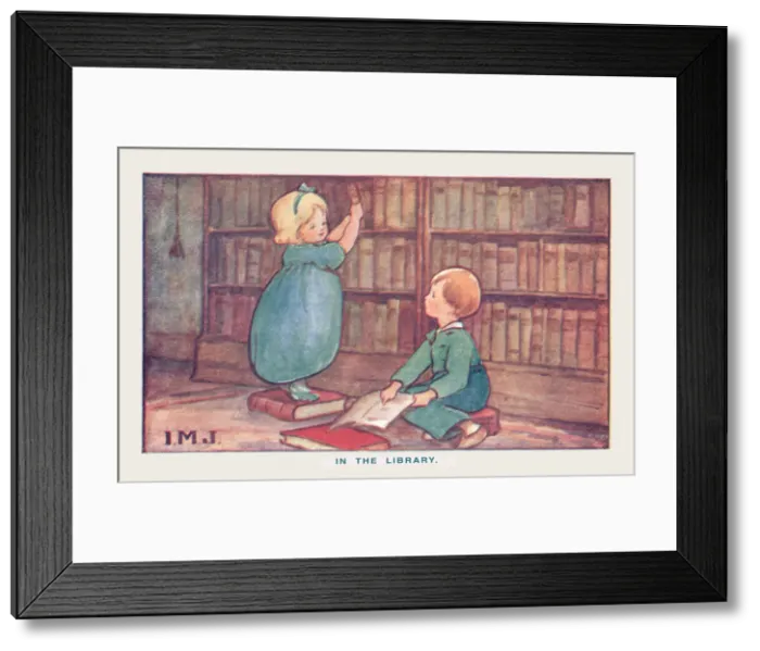 Framed Print : Children & books Framed Print : Children & books