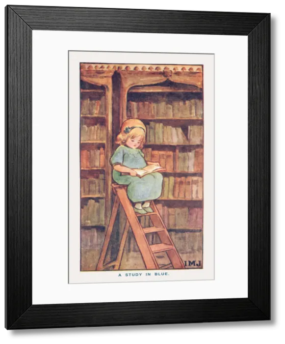 Framed Print : Children & books Framed Print : Children & books