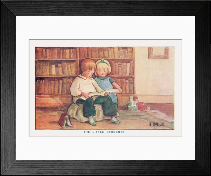 Framed Print : Children & books Framed Print : Children & books