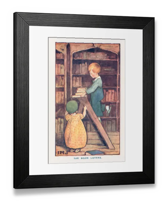 Framed Print : Children & books Framed Print : Children & books
