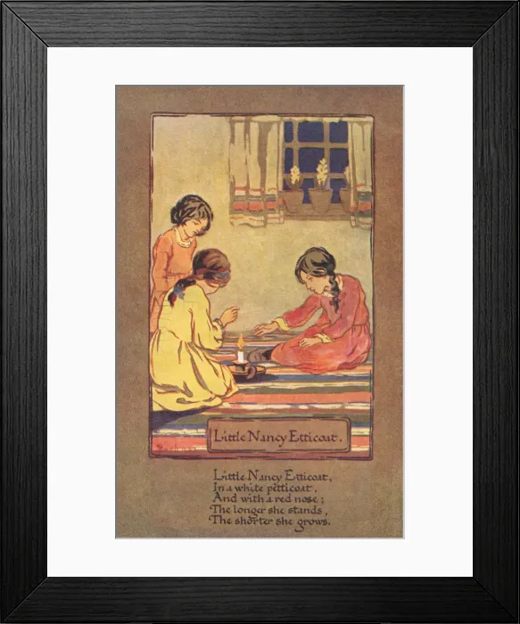 Framed Print : Little Nancy Etticoat Framed Print : Little Nancy Etticoat