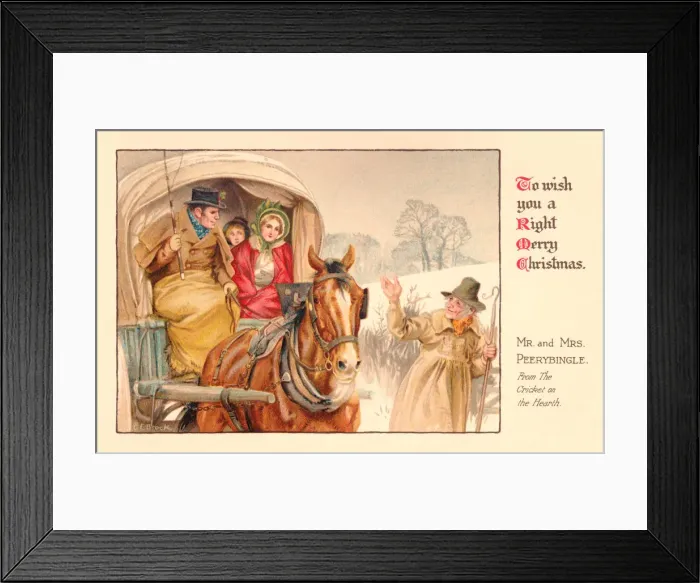 Framed Print : The Cricket & the Hearth Framed Print : The Cricket & the Hearth