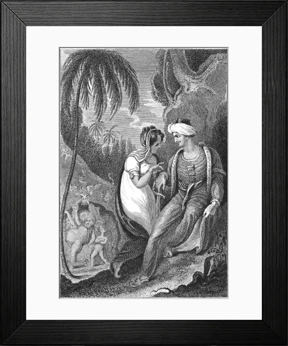 Framed Print : Adhim & Kaphira Framed Print : Adhim & Kaphira