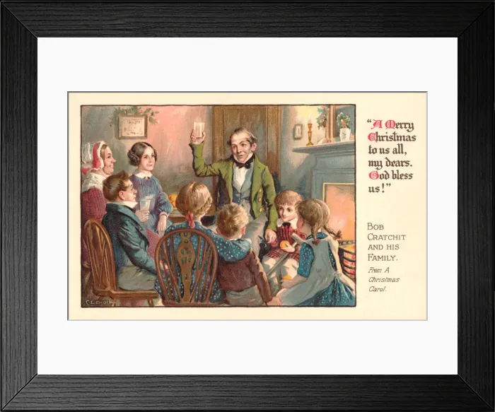 Framed Print : A Christmas Carol Framed Print : A Christmas Carol