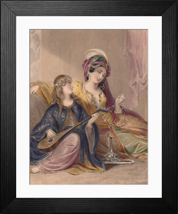 Framed Print : La Turquoise Framed Print : La Turquoise