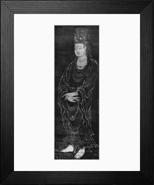 Framed Print : Stone engraving Framed Print : Stone engraving