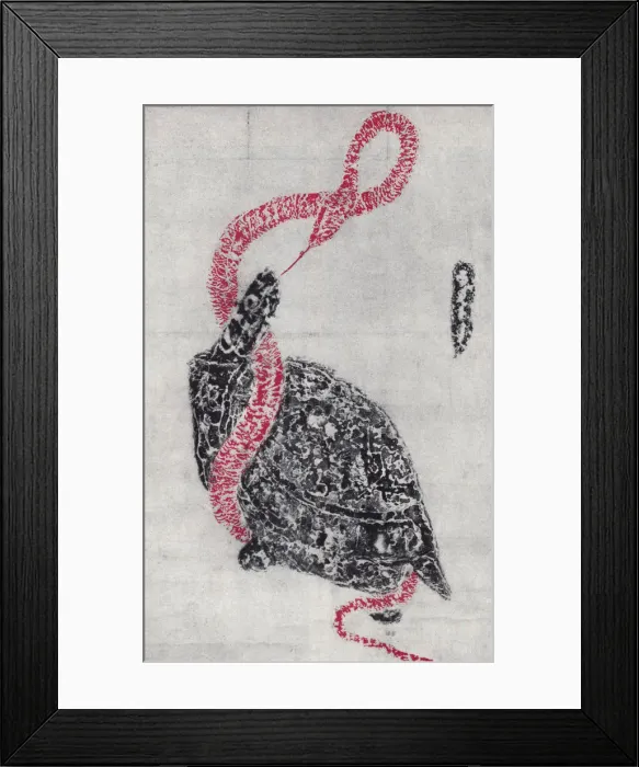 Framed Print : Stone engraving Framed Print : Stone engraving