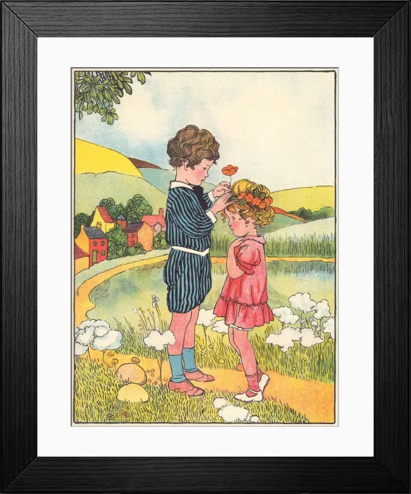 Framed Print : Children at play Framed Print : Children at play