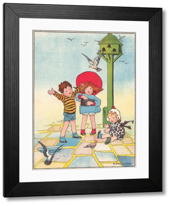 Framed Print : Children at play Framed Print : Children at play