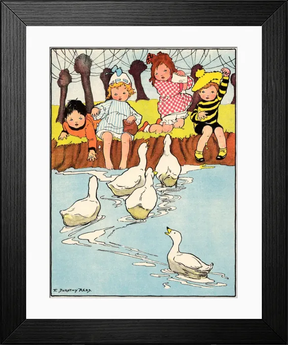 Framed Print : Children at play Framed Print : Children at play