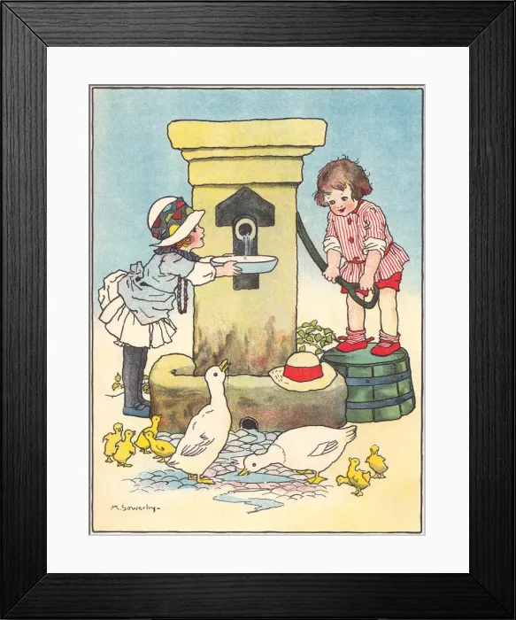 Framed Print : Children at play Framed Print : Children at play
