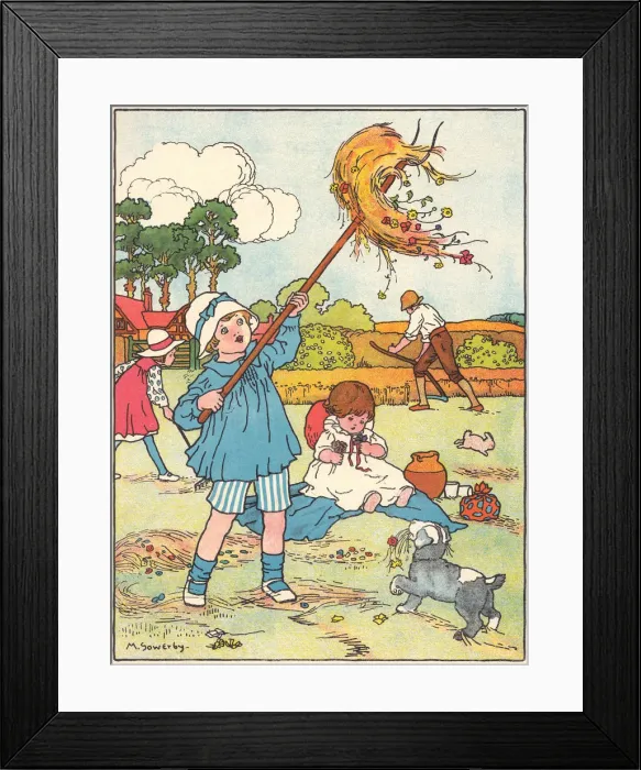 Framed Print : Children at play Framed Print : Children at play
