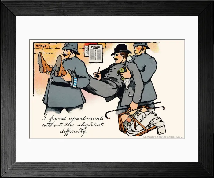 Framed Print : Seaside holidays Framed Print : Seaside holidays