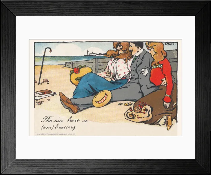 Framed Print : Seaside holidays Framed Print : Seaside holidays
