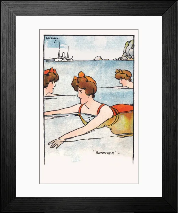 Framed Print : Seaside holidays Framed Print : Seaside holidays