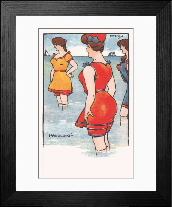 Framed Print : Seaside holidays Framed Print : Seaside holidays