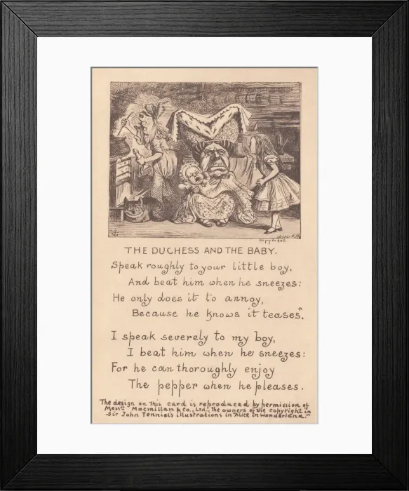 Framed Print : Duchess & the baby Framed Print : Duchess & the baby