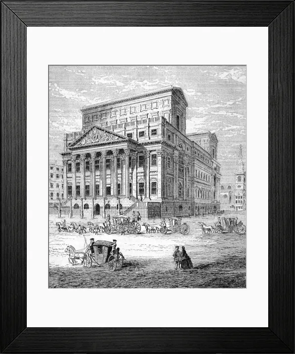 Framed Print : Mansion House Framed Print : Mansion House