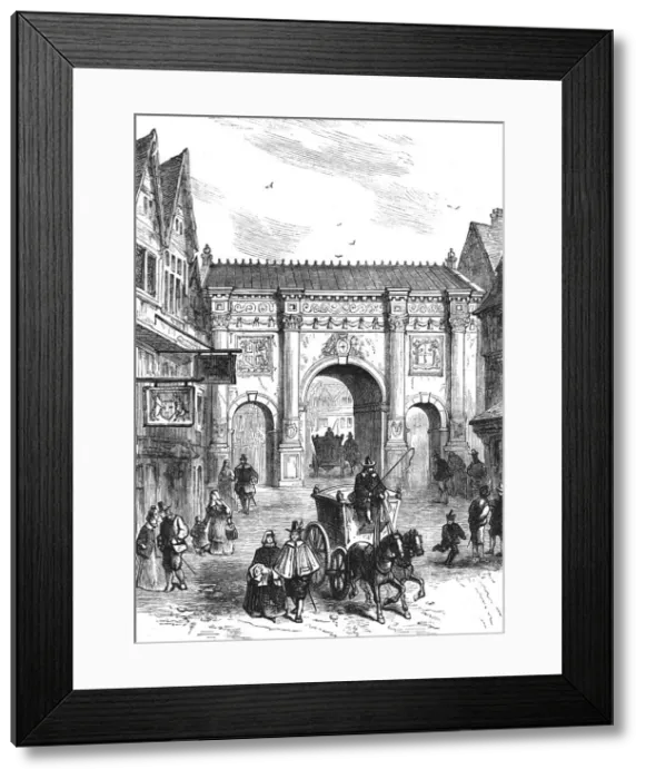 Framed Print : The Old Temple Bar Framed Print : The Old Temple Bar