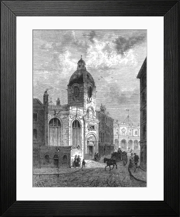 Framed Print : St Benet Fink Framed Print : St Benet Fink