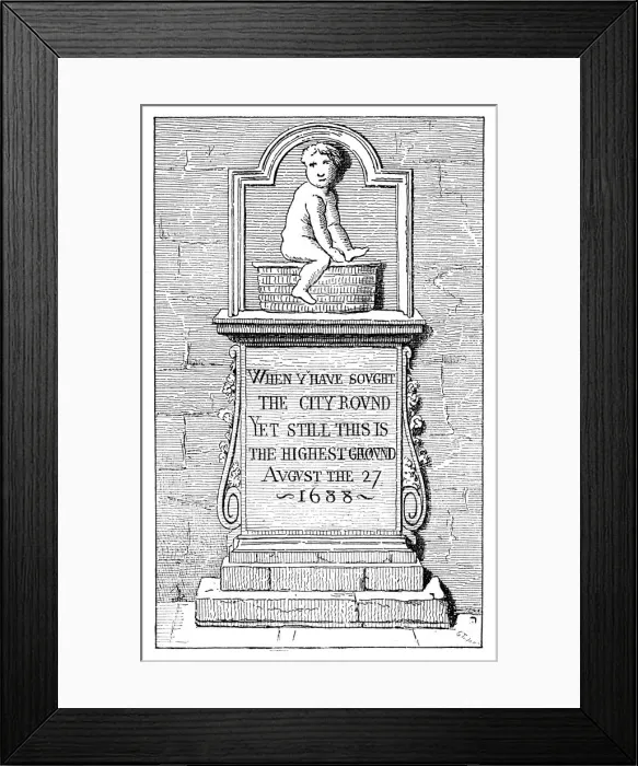 Framed Print : Figure in Panier Alley Framed Print : Figure in Panier Alley
