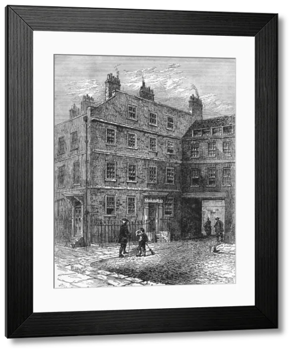 Framed Print : Gough Square Framed Print : Gough Square
