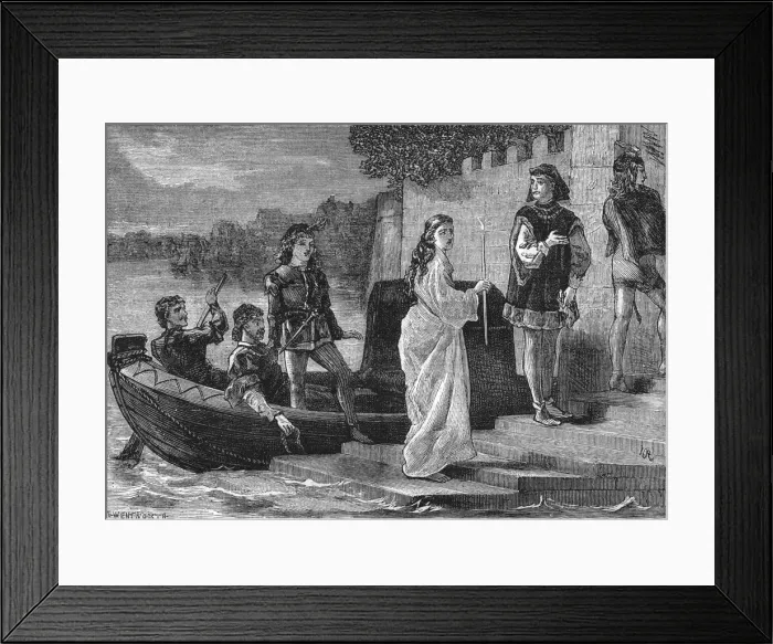 Framed Print : Duchess of Gloucesters penance Framed Print : Duchess of Gloucesters penance