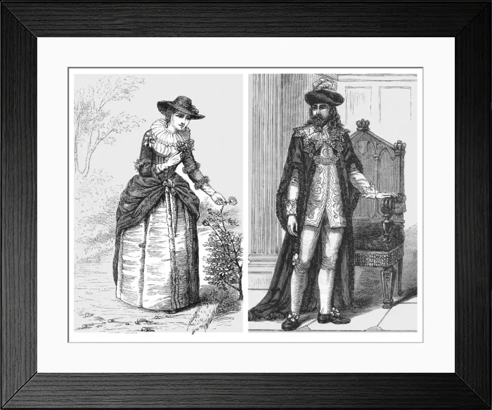 Framed Print : Lord Mayor & Lady Framed Print : Lord Mayor & Lady