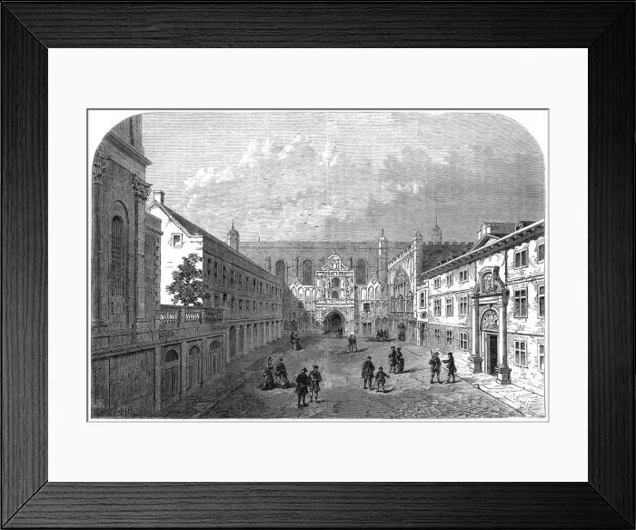 Framed Print : Guildhall old courtyard Framed Print : Guildhall old courtyard