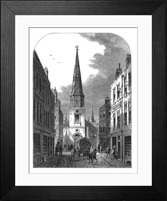 Framed Print : St Antholins church