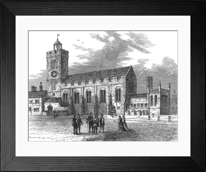 Framed Print : St Michael ad Bladum Framed Print : St Michael ad Bladum