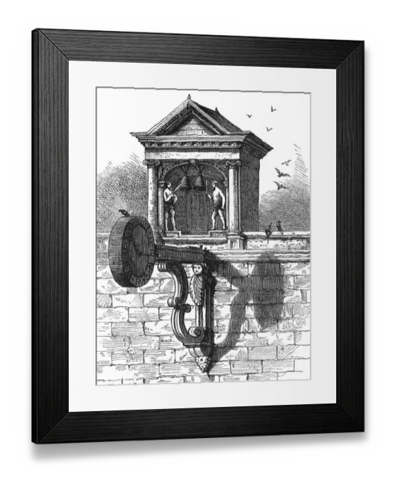 Framed Print : St Dunstans clock Framed Print : St Dunstans clock