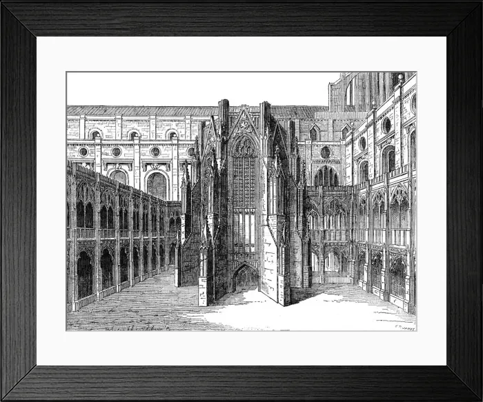 Framed Print : St Pauls chapter house Framed Print : St Pauls chapter house