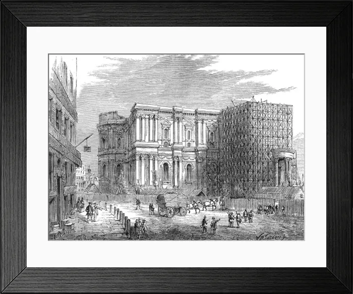 Framed Print : St Pauls rebuilding Framed Print : St Pauls rebuilding