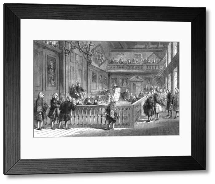 Framed Print : Last heraldic court Framed Print : Last heraldic court