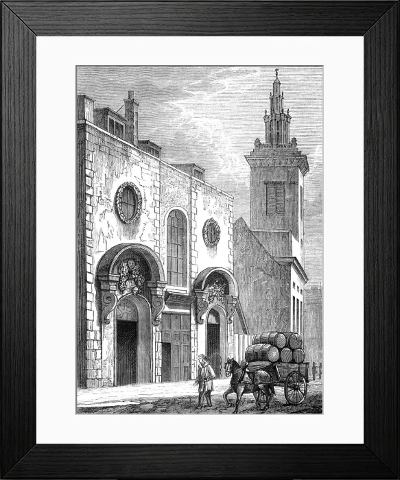 Framed Print : Whittingtons almshouses Framed Print : Whittingtons almshouses