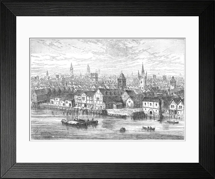 Framed Print : Steelyard & Neighbourhood Framed Print : Steelyard & Neighbourhood