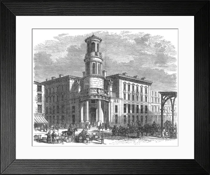 Framed Print : New Coal Exchange Framed Print : New Coal Exchange