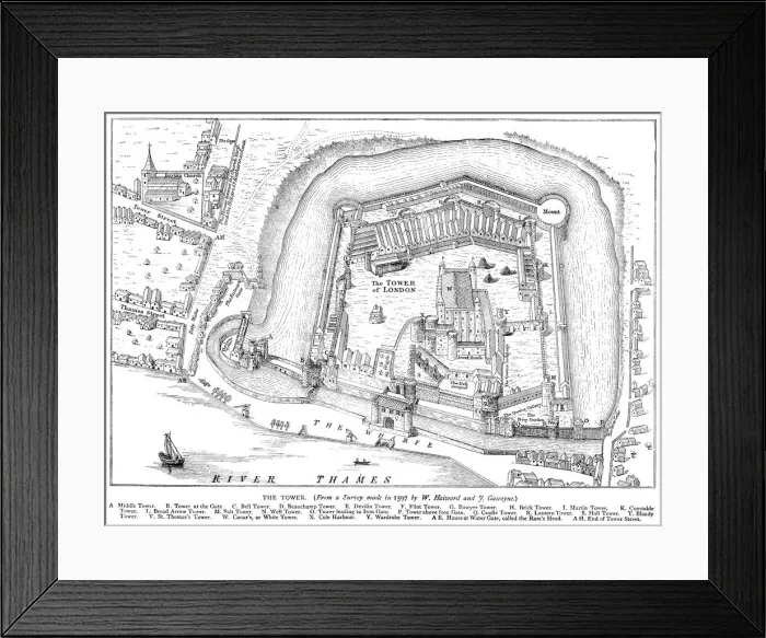 Framed Print : Tower of London Framed Print : Tower of London