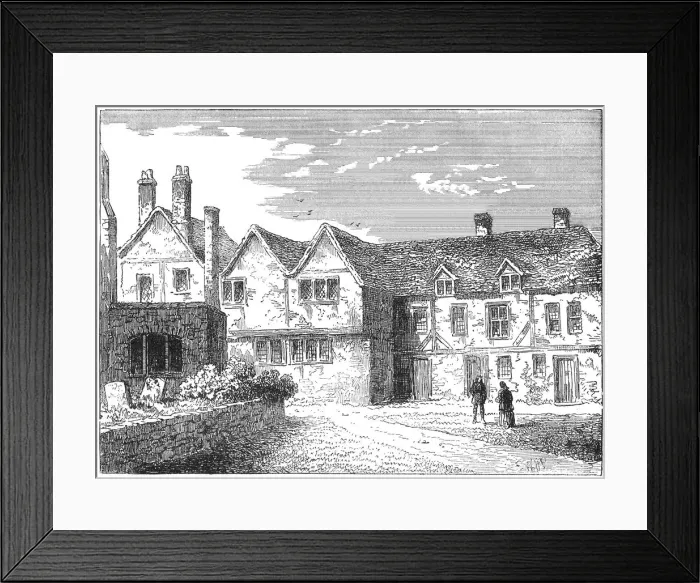 Framed Print : St Katharines Hospital Framed Print : St Katharines Hospital