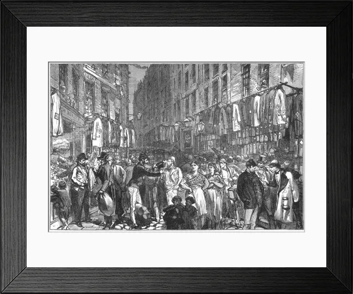 Framed Print : Petticoat Lane Framed Print : Petticoat Lane
