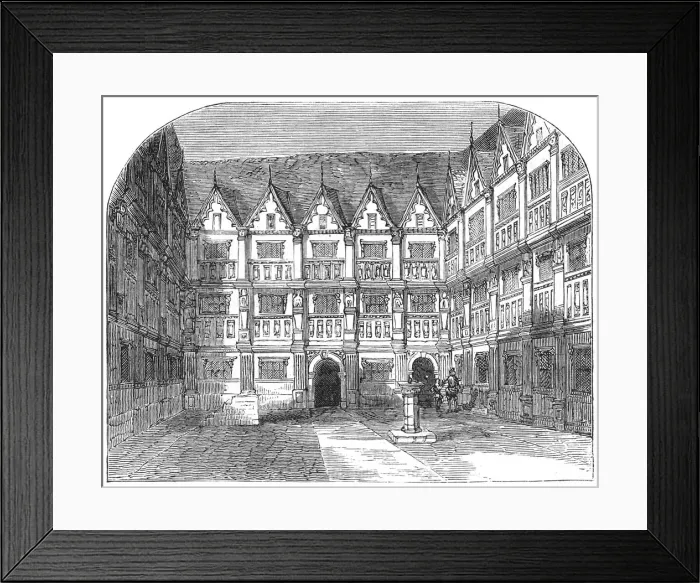 Framed Print : Sir Thomas Greshams House Framed Print : Sir Thomas Greshams House