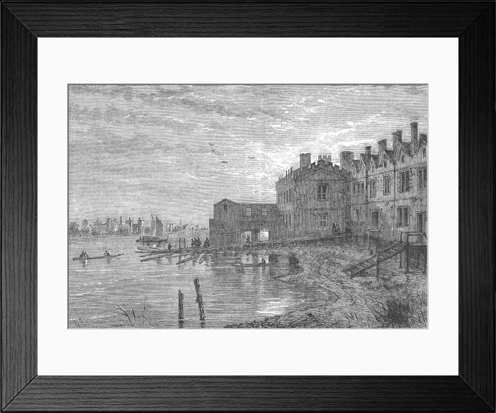 Framed Print : Old Whitehall Stairs Framed Print : Old Whitehall Stairs