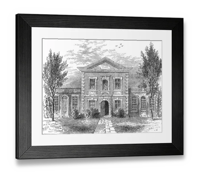Framed Print : Barber-Surgeons Hall Framed Print : Barber-Surgeons Hall
