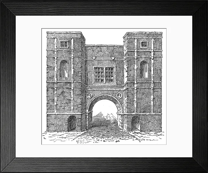 Framed Print : Aldgate. Gates at Aldgate date back to Roman times